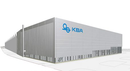 Koenig & Bauer baut Showroom
für Digital- und Flexodruckmaschinen