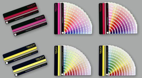 Touch7 Neon-Farbfächern für den Digitaldruck