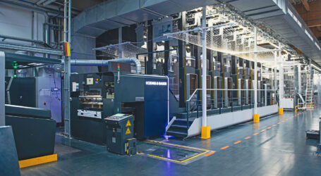 Druckplattenlogistik für Rapida-Bogenoffsetmaschinen